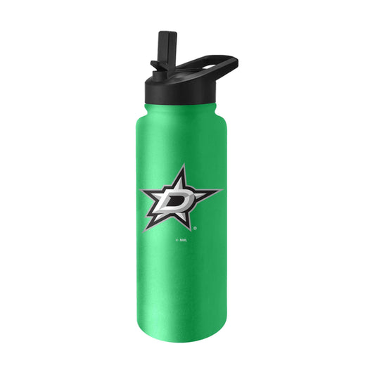 Dallas Stars 34oz Logo Quencher Bottle - Logo Brands - Flyclothing LLC