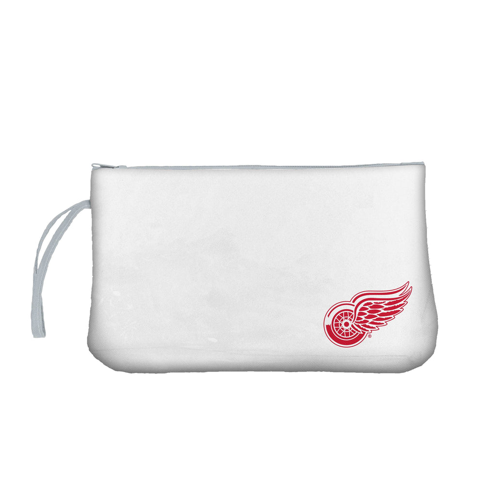 Detroit Red Wings Clear Wristlet - Logo Brands - Flyclothing LLC