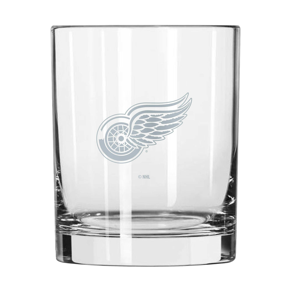 Detroit Red Wings 14oz Frost Rocks Glass - Logo Brands - Flyclothing LLC