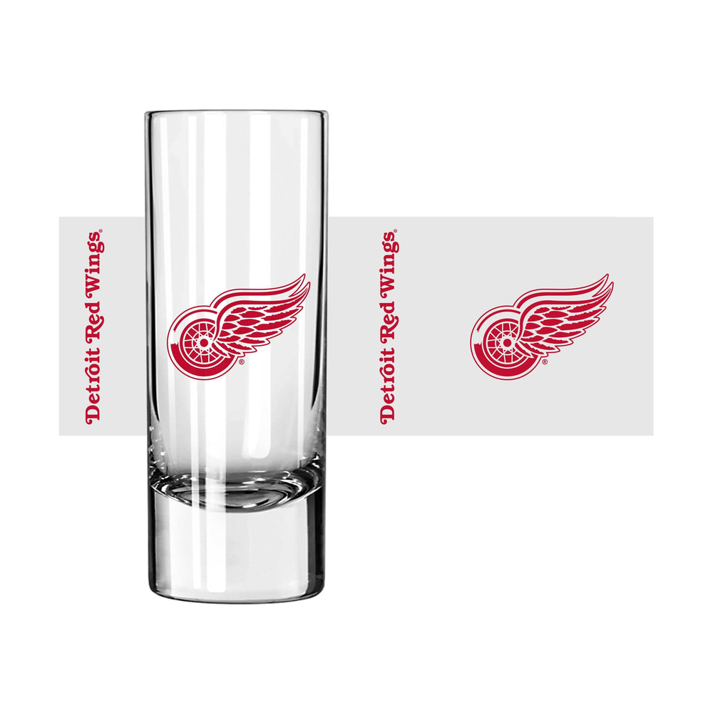 Detroit Red Wings 2.5oz Gameday Shooter Glass - Logo Brands - Flyclothing LLC