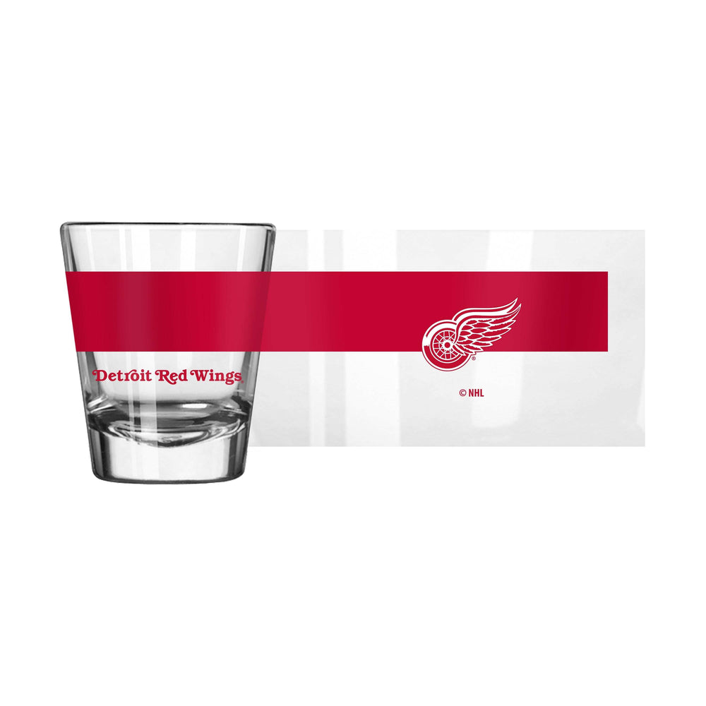 Detroit Red Wings 2oz Colorblock Shot Glass - Logo Brands - Flyclothing LLC