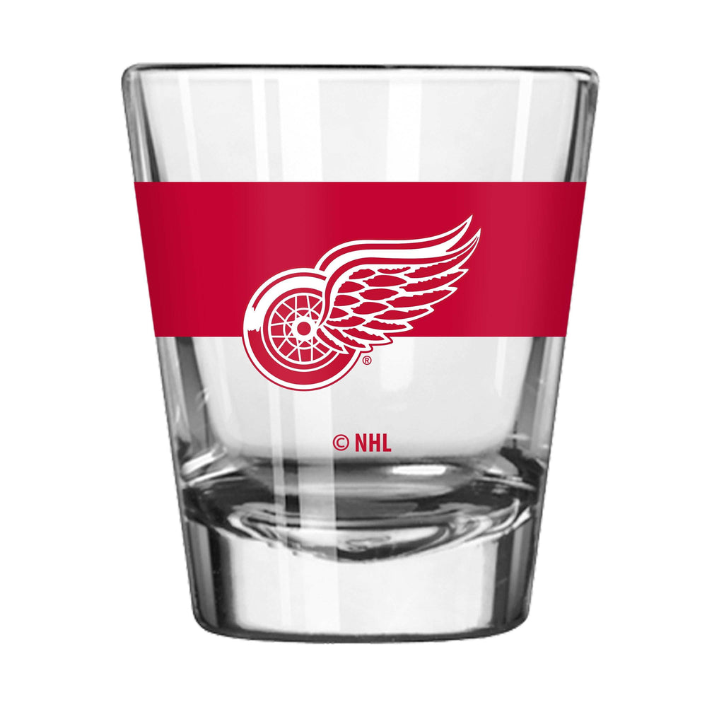 Detroit Red Wings 2oz Colorblock Shot Glass - Logo Brands - Flyclothing LLC