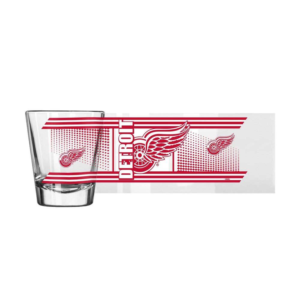 Detroit Red Wings 2oz Hero Shot Glass - Logo Brands - Flyclothing LLC