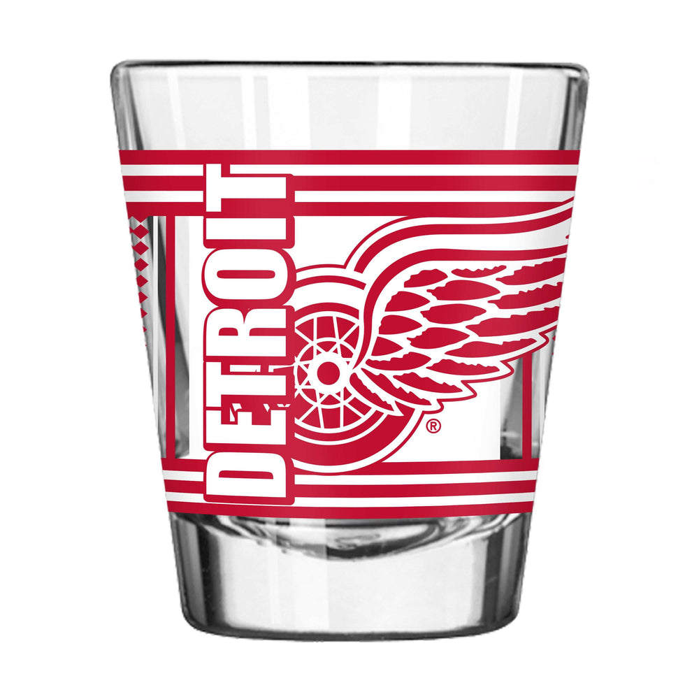 Detroit Red Wings 2oz Hero Shot Glass - Logo Brands - Flyclothing LLC