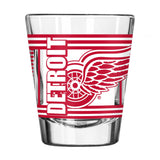 Detroit Red Wings 2oz Hero Shot Glass - Logo Brands - Flyclothing LLC