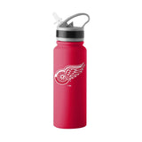 Detroit Red Wings Logo 25oz Stainless Single Wall Flip Top Bottle - Logo Brands - Flyclothing LLC
