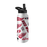 Detroit Red Wings 34oz Native Quencher Bottle - Logo Brands - Flyclothing LLC