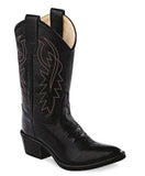 Old West Black Children's Narrow J Toe Boots - Old West - Flyclothing LLC
