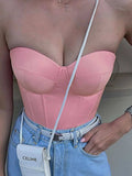 Sweetheart Neck Tube Top - Trendsi - Flyclothing LLC