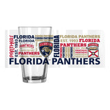 Florida Panthers 16oz Spirit Pint Glass - Logo Brands - Flyclothing LLC