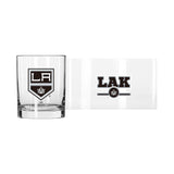 Los Angeles Kings 14oz Letterman Rocks Glass - Logo Brands - Flyclothing LLC