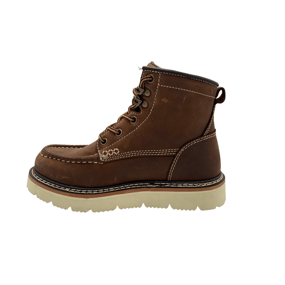 AdTec Women Brown Ladies Legacy 6" Moc-Toe - AdTec