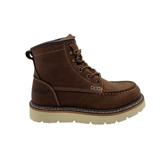 AdTec Women Brown Ladies Legacy 6" Moc-Toe - AdTec