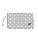 Minnesota Wild Dot Wristlet - Logo Brands - Flyclothing LLC