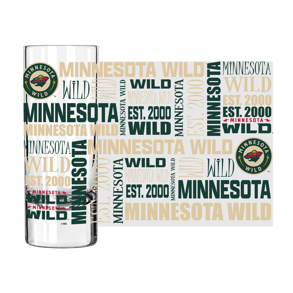Minnesota Wild 2.5oz Spirit Shooter - Logo Brands - Flyclothing LLC