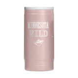 Minnesota Wild 12oz Dusk Stencil Powdercoat SlimCan Coolie - Logo Brands - Flyclothing LLC
