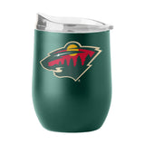 Minnesota Wild 16oz Flipside Powder Coat Curved Bev - Logo Brands - Flyclothing LLC