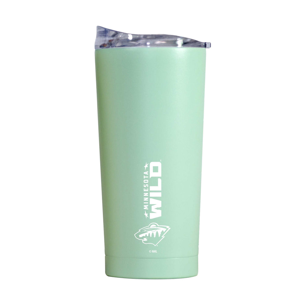 Minnesota Wild 20oz Cove Vertical Powder Coat Tumbler - Logo Brands - Flyclothing LLC