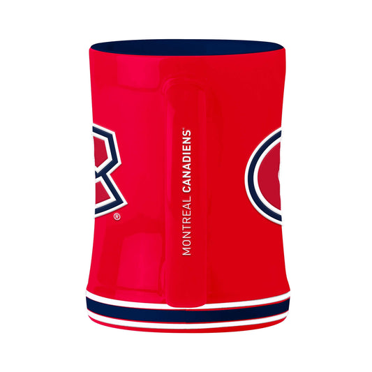 Montreal Canadiens 14oz Relief Mug - Logo Brands - Flyclothing LLC