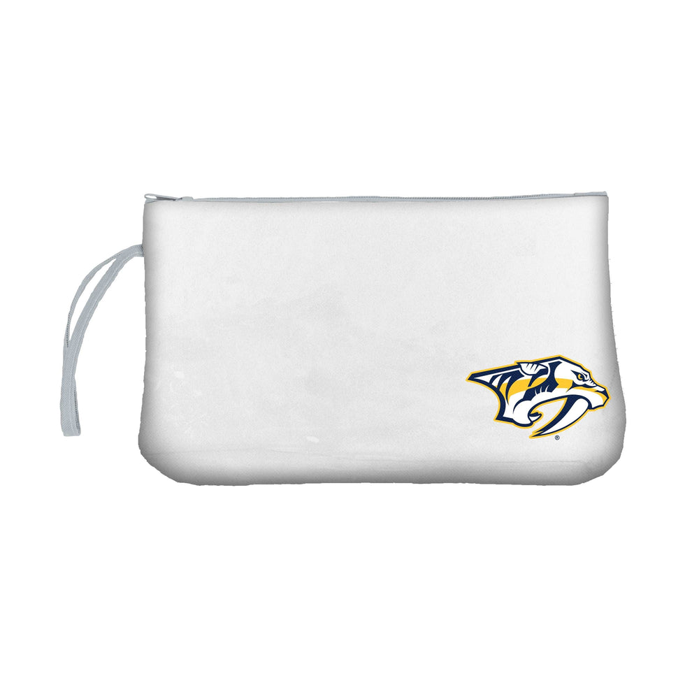 Nashville Predators Clear Wristlet - Logo Brands - Flyclothing LLC