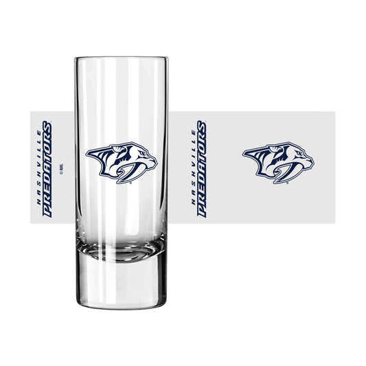 Nashville Predators 2.5oz Gameday Shooter Glass - Logo Brands - Flyclothing LLC