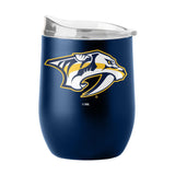 Nashville Predators 16oz Flipside Powder Coat Curved Bev - Logo Brands - Flyclothing LLC