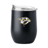 Nashville Predators 16oz Swagger Powder Coat Curved Bev - Logo Brands - Flyclothing LLC