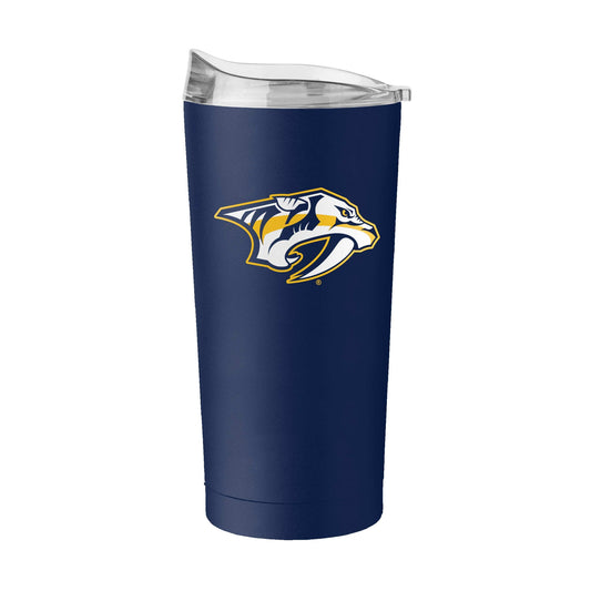 Nashville Predators 20oz Flipside Powder Coat Tumbler - Logo Brands - Flyclothing LLC