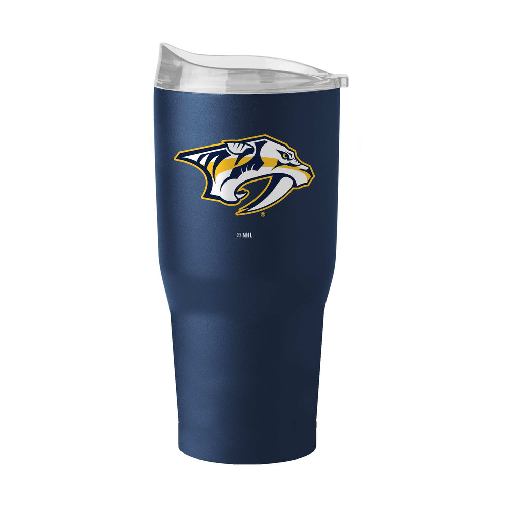 Nashville Predators 30oz Flipside Powder Coat Tumbler - Logo Brands - Flyclothing LLC