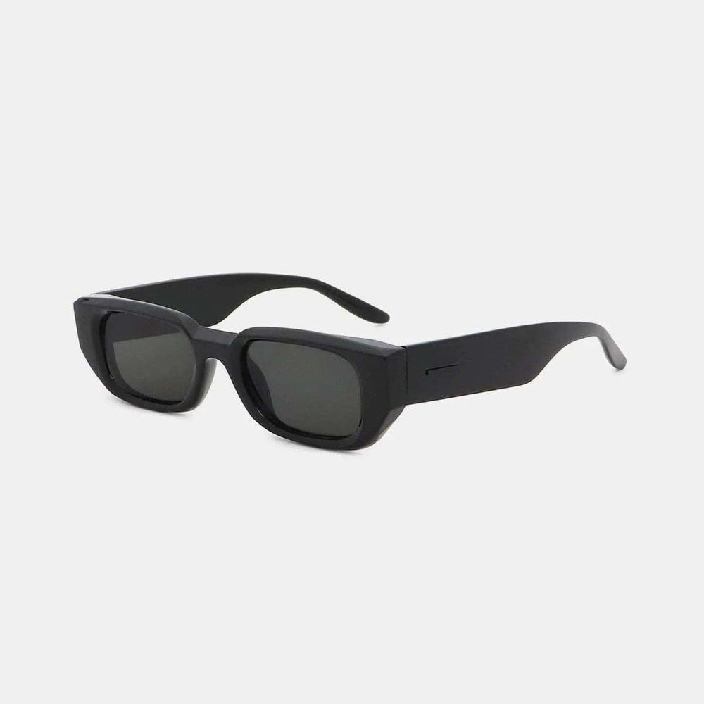 Polycarbonate Frame Rectangle Sunglasses - Trendsi - Flyclothing LLC