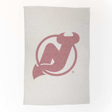 New Jersey Devils Oversized Logo Sublimated Sweatshirt Blanket - Logo Brands - Flyclothing LLC