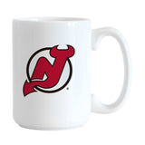 New Jersey Devils 15oz Letterman Sublimated Mug - Logo Brands - Flyclothing LLC
