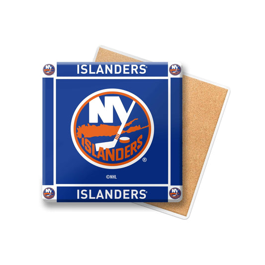 NY Islanders Stone Coaster - Logo Brands - Flyclothing LLC
