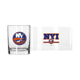 New York Islanders 14oz Letterman Rocks Glass - Logo Brands - Flyclothing LLC