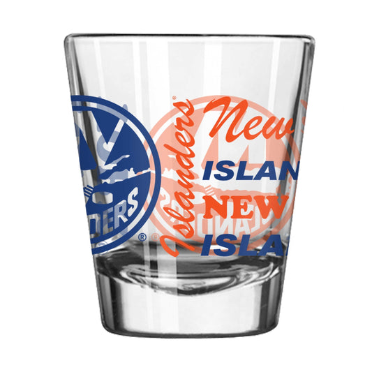 New York Islanders 2oz Spirit Shot Glass - Logo Brands - Flyclothing LLC