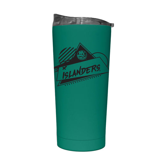 New York Islanders 20oz Optic Rad Soft Touch Tumbler - Logo Brands - Flyclothing LLC