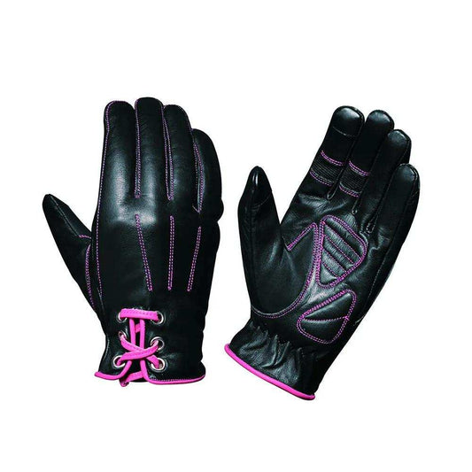 8190.24 - Ladies Full Finger Gloves - Unik Just for Bikers - Flyclothing LLC