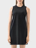 Round Neck Sleeveless Active Dress - Trendsi - Flyclothing LLC
