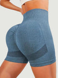 High Waist Active Shorts - Trendsi - Flyclothing LLC
