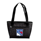 New York Rangers Leopard Print 16 Can Cooler Tote - Logo Brands - Flyclothing LLC