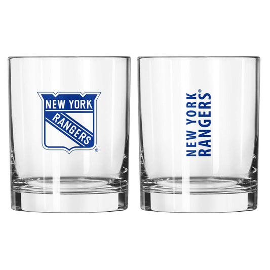 New York Rangers 14oz Gameday Rocks Glass - Logo Brands - Flyclothing LLC