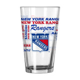 New York Rangers 16oz Spirit Pint Glass - Logo Brands - Flyclothing LLC