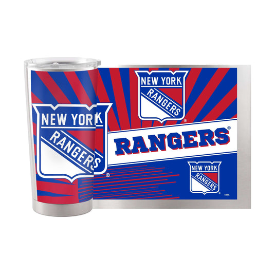 New York Rangers 20oz Mascot Stainless Steel Tumbler - Logo Brands - Flyclothing LLC