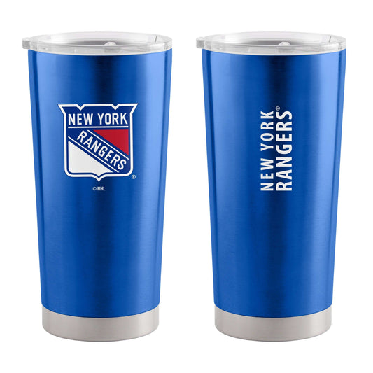 New York Rangers 20oz Gameday Stainless Steel Tumbler - Logo Brands - Flyclothing LLC