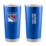 New York Rangers 20oz Gameday Stainless Steel Tumbler - Logo Brands - Flyclothing LLC