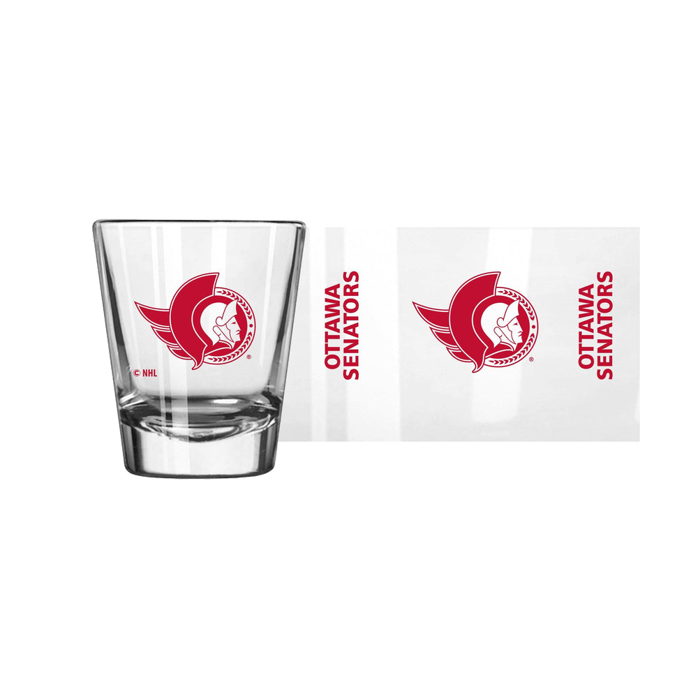 Ottawa Senators 2oz Gameday Shot Glass - Logo Brands - Flyclothing LLC