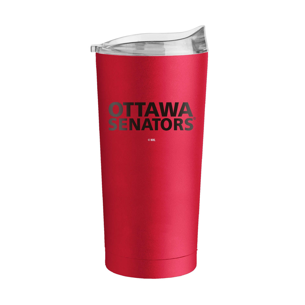 Ottawa Senators 20oz Flipside Powder Coat Tumbler - Logo Brands - Flyclothing LLC