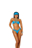 Elegant Moments Turquoise 2 Pc Swimwear 82156 - Elegant Moments - Flyclothing LLC
