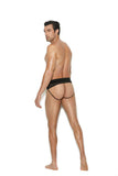 Elegant Moments Black Men's Mesh & Lycra Jock Strap 82191 - Elegant Moments - Flyclothing LLC