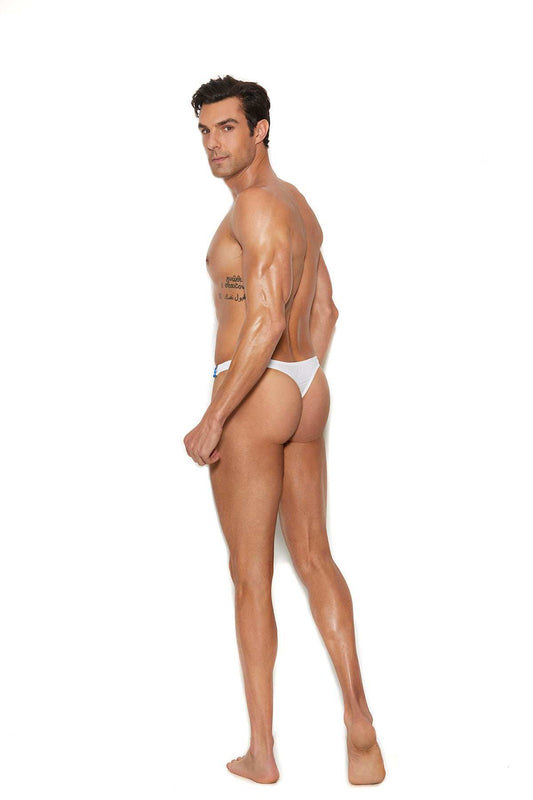 Elegant Moments Stars And Stripes Men's Snap Closure Thong 82192 - Elegant Moments - Flyclothing LLC